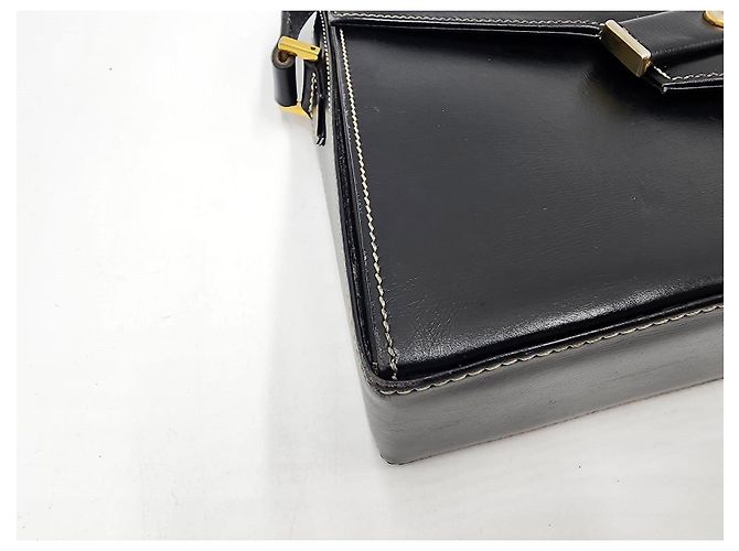 Borsa a tracolla trapezoidale Christian Dior CD Logo Plate Nero - vista 17