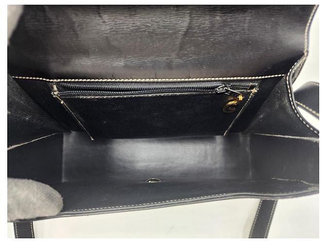 Borsa a tracolla trapezoidale Christian Dior CD Logo Plate Nero - vista 19