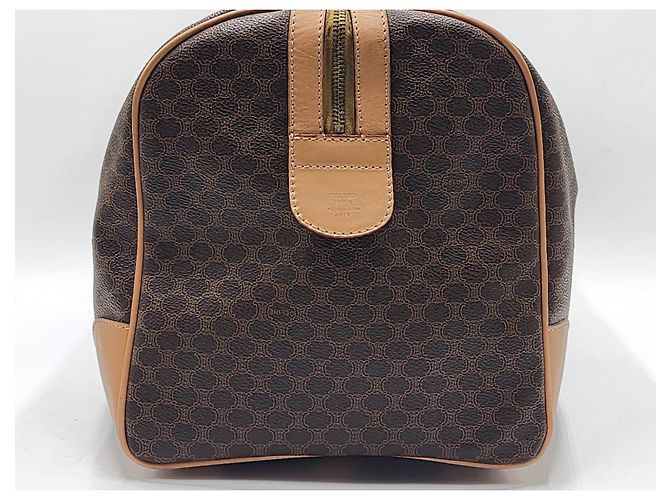 Céline Borsa da viaggio Boston Duffel Triomphe di Celine Macadam Marrone - vista 5
