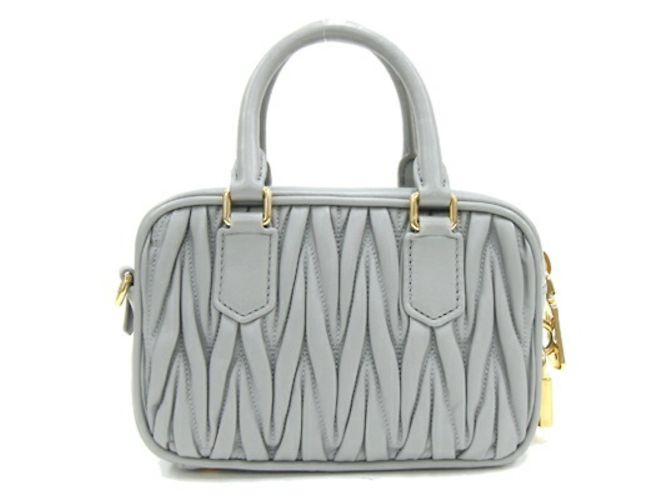 Borsa Miu Miu Matelassé Marrone - vista 2