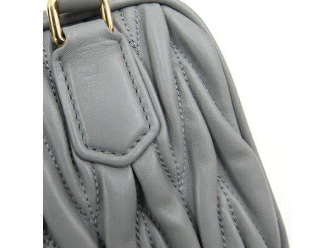 Borsa Miu Miu Matelassé Marrone - vista 6