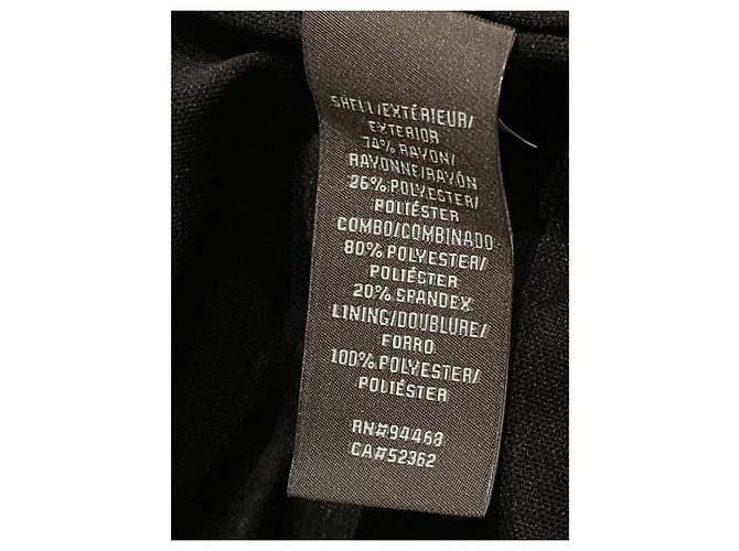Vera Wang Burnout-Organza-Kleid schwarz - Ansicht 10