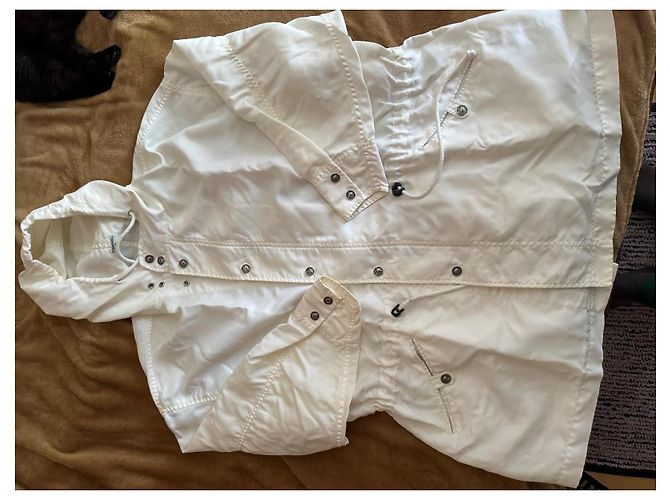 Chanel Nylon Jacket Eggshell - view 2