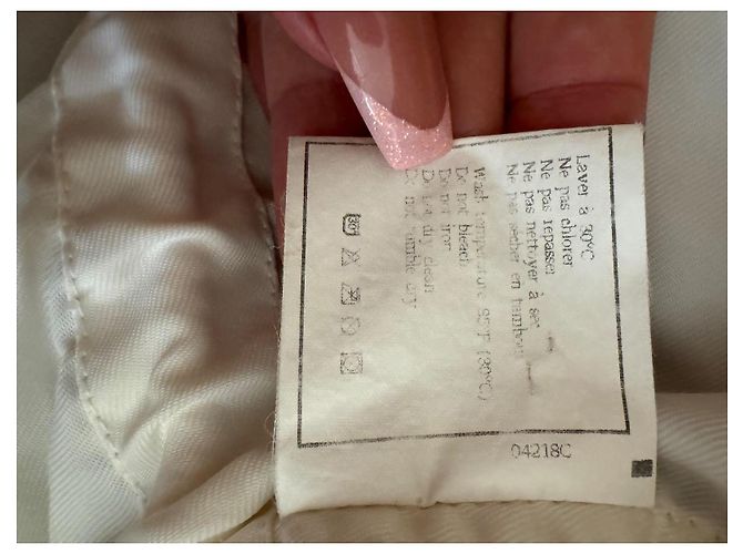 Chanel Nylon Jacket Eggshell - view 6