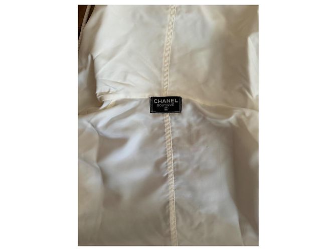 Chanel Nylon Jacket Eggshell - view 8