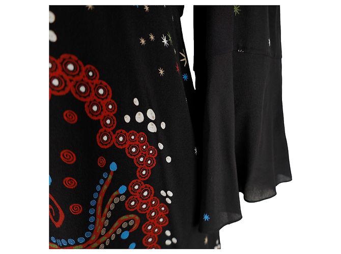 Valentino Garavani Valentino Silk Print Dress - '10s Multiple colors - view 4