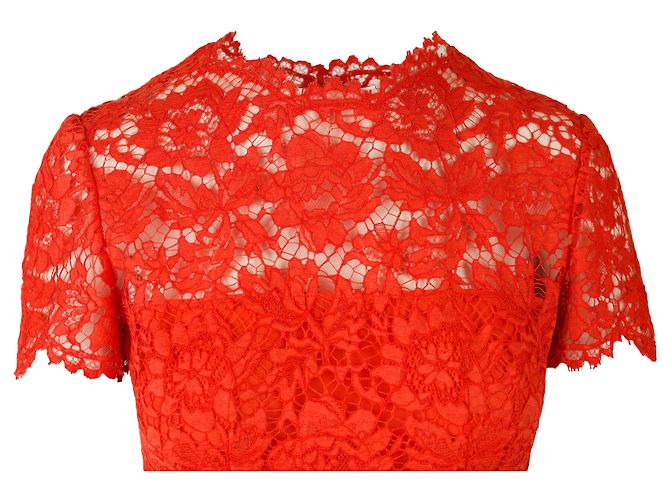 Valentino Garavani Valentino Spitzen-Midi-Kleid - 10er Jahre - Ansicht 4