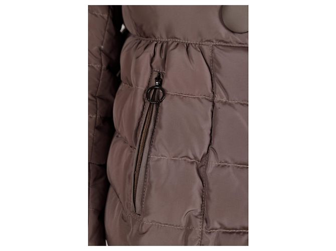 Moncler Daunenjacke mit Fell - '10s Braun - Ansicht 4