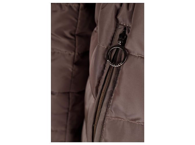 Moncler Daunenjacke mit Fell - '10s Braun - Ansicht 5