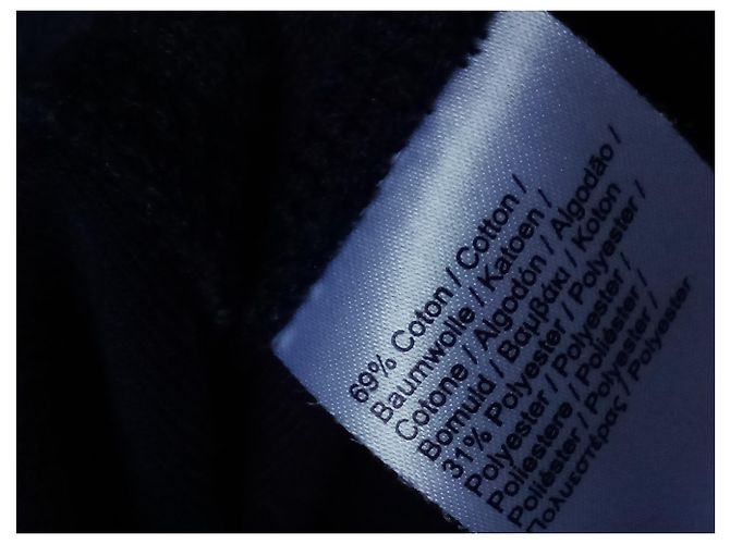 Lacoste Two-tone Sweatshirt Jacket Cotton Dark Grey Navy Blue - view 3