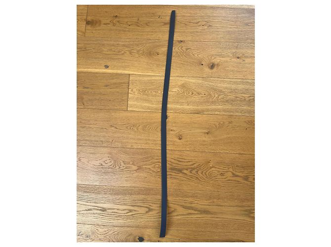 Hermès H Gürtel Blau Taupe Leder 95 cm - Ansicht 4