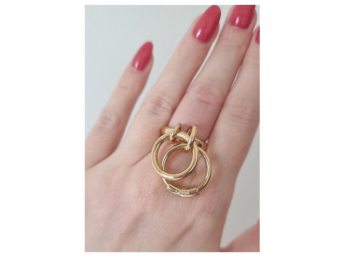 Chloé Chloe gold reese ring - view 6