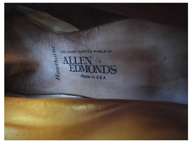 Autre Marque Allen Edmonds Leather Boots Brown - view 6