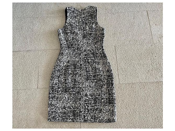 Ärmelloses Kleid Proenza Schouler Größe 2 US (34-36) Schwarz Beige Aus weiß - Ansicht 2
