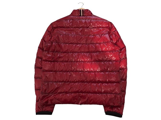 Moncler Jacket Men Red Agar Jacket Size 3 Size L No Defects Moncler Puffer - view 5