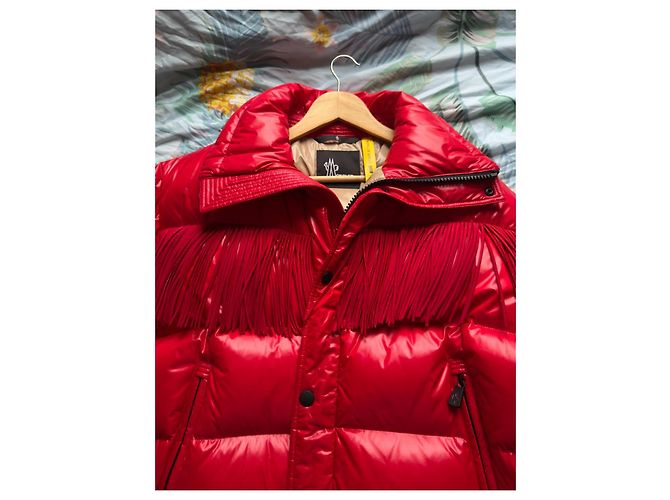 Giacca Moncler Grenoble Arlaz Rossa Taglia 3 (L) BNWT Rosso - vista 13