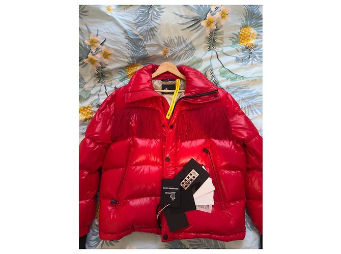 Giacca Moncler Grenoble Arlaz Rossa Taglia 3 (L) BNWT Rosso - vista 2