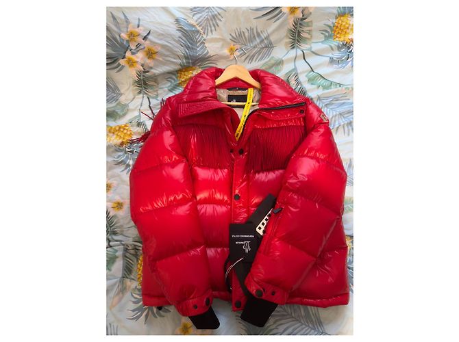 Giacca Moncler Grenoble Arlaz Rossa Taglia 3 (L) BNWT Rosso - vista 3