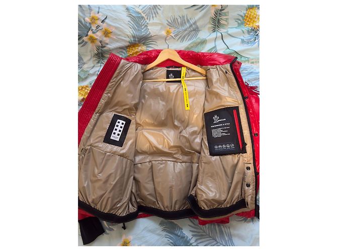 Giacca Moncler Grenoble Arlaz Rossa Taglia 3 (L) BNWT Rosso - vista 4