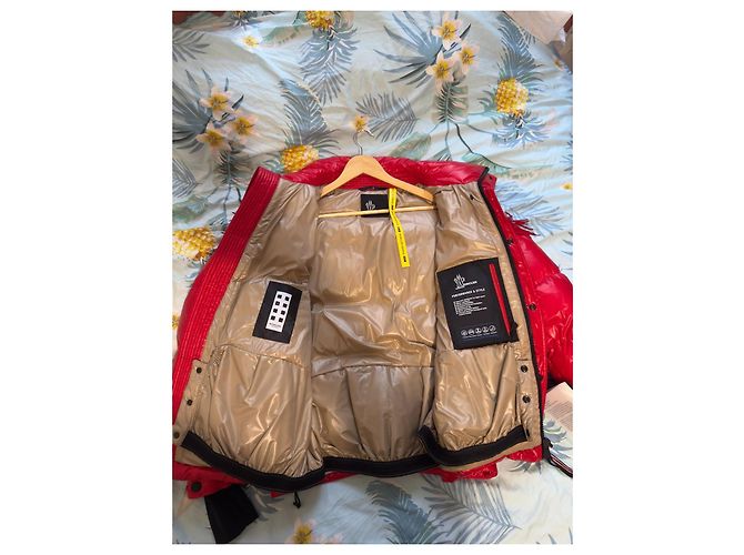 Giacca Moncler Grenoble Arlaz Rossa Taglia 3 (L) BNWT Rosso - vista 5