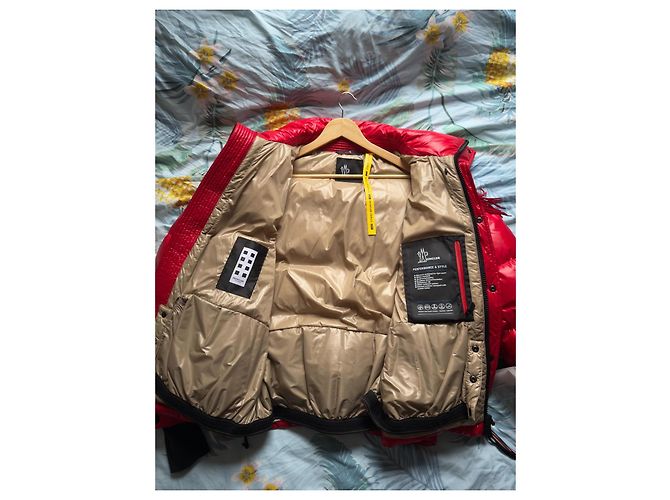 Giacca Moncler Grenoble Arlaz Rossa Taglia 3 (L) BNWT Rosso - vista 6