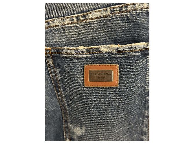 Pantaloni in denim Dolce & Gabbana Blu - vista 3