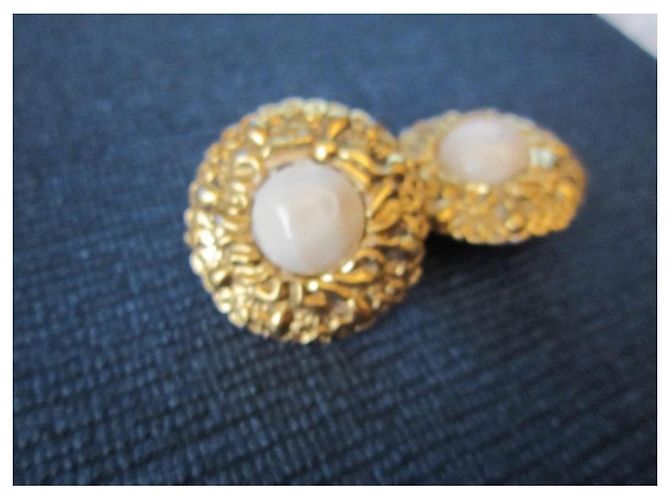Chanel Ohrringe in Gold und Perle Golden - Ansicht 4