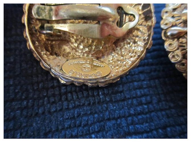 Chanel Ohrringe in Gold und Perle Golden - Ansicht 6