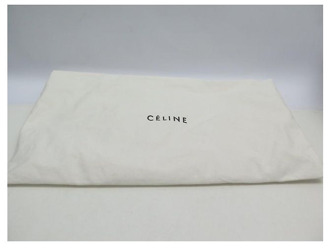 Céline BOLSA DE MÃO CELINE TIE BAG MINI COURO VERMELHO 25CM - vista 15