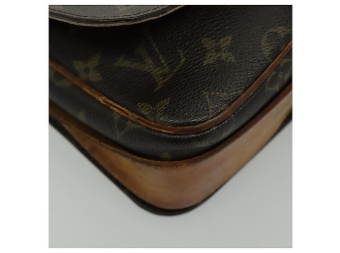 LOUIS VUITTON Monogram Cartouchiere MM Borsa a Spalla M51253 LV Auth bs19087 Monogramma - vista 15