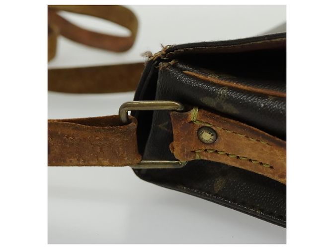 LOUIS VUITTON Monogram Cartouchiere MM Borsa a Spalla M51253 LV Auth bs19087 Monogramma - vista 19