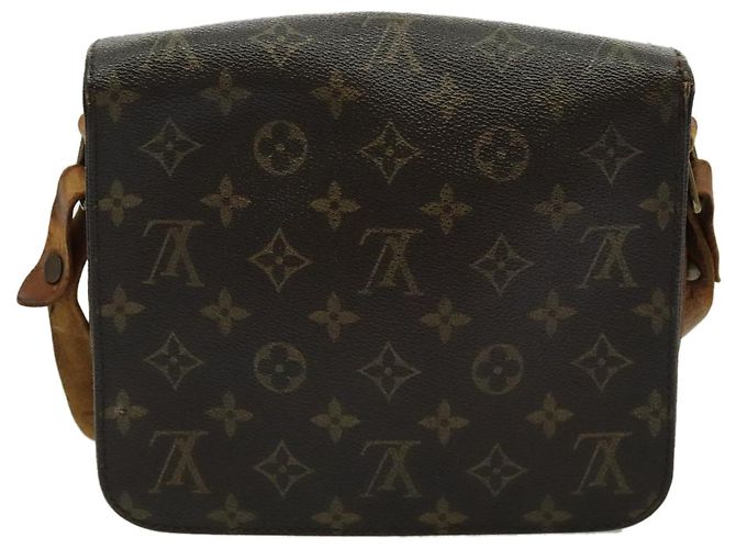 LOUIS VUITTON Monogram Cartouchiere MM Borsa a Spalla M51253 LV Auth bs19087 Monogramma - vista 2
