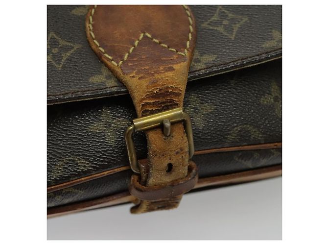 LOUIS VUITTON Monogram Cartouchiere MM Borsa a Spalla M51253 LV Auth bs19087 Monogramma - vista 21