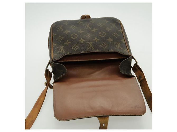 LOUIS VUITTON Monogram Cartouchiere MM Borsa a Spalla M51253 LV Auth bs19087 Monogramma - vista 22