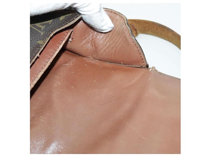 LOUIS VUITTON Monogram Cartouchiere MM Borsa a Spalla M51253 LV Auth bs19087 Monogramma - vista 24