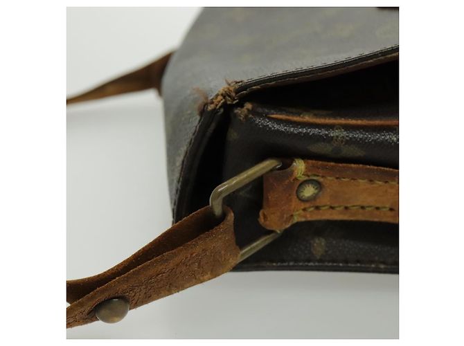 LOUIS VUITTON Monogram Cartouchiere MM Borsa a Spalla M51253 LV Auth bs19087 Monogramma - vista 4