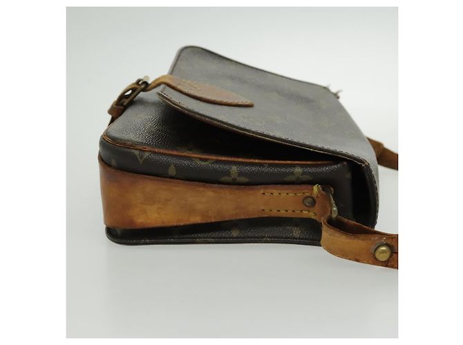LOUIS VUITTON Monogram Cartouchiere MM Borsa a Spalla M51253 LV Auth bs19087 Monogramma - vista 5