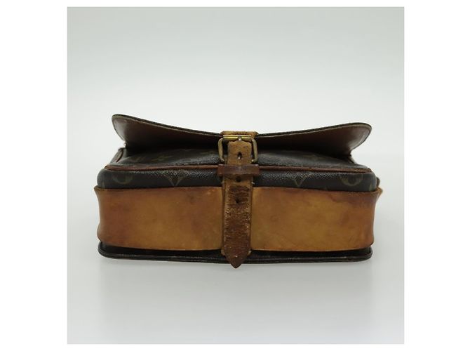 LOUIS VUITTON Monogram Cartouchiere MM Borsa a Spalla M51253 LV Auth bs19087 Monogramma - vista 6
