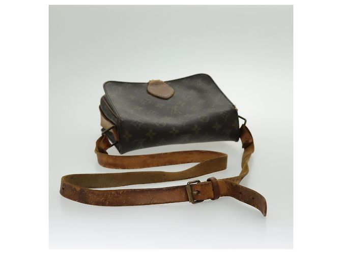 LOUIS VUITTON Monogram Cartouchiere MM Borsa a Spalla M51253 LV Auth bs19087 Monogramma - vista 9