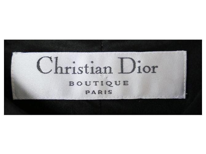 Giacca biker slim con logo popper e zip Christian Dior x Galliano SS04 Nero - vista 5