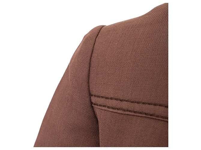 Autre Marque Réty Couture Etuikleid Braun - Ansicht 9