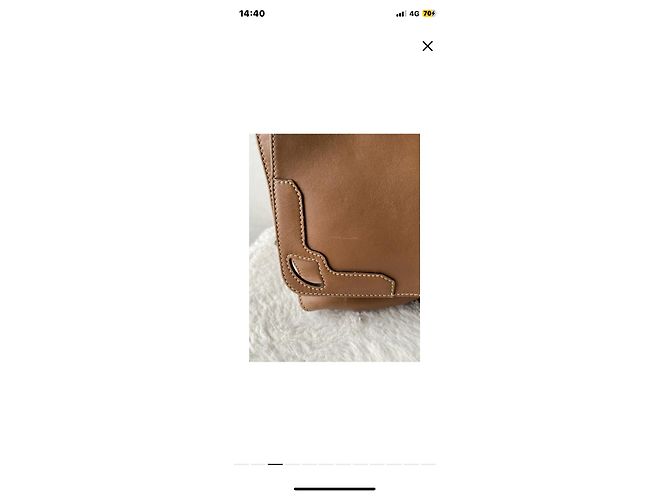 Cartier Marcelo Handtasche aus Leder Camel Kamel - Ansicht 2