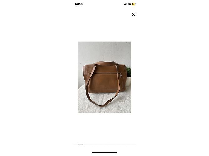 Cartier Marcelo Handtasche aus Leder Camel Kamel - Ansicht 3