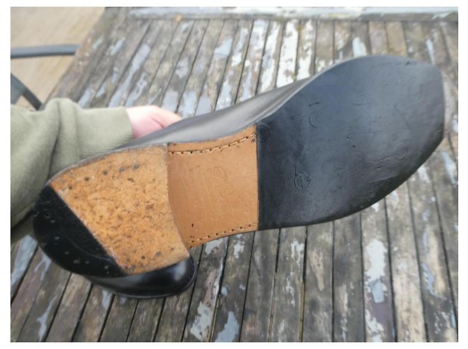boots élastique paraboot box noir 45 - vue 5