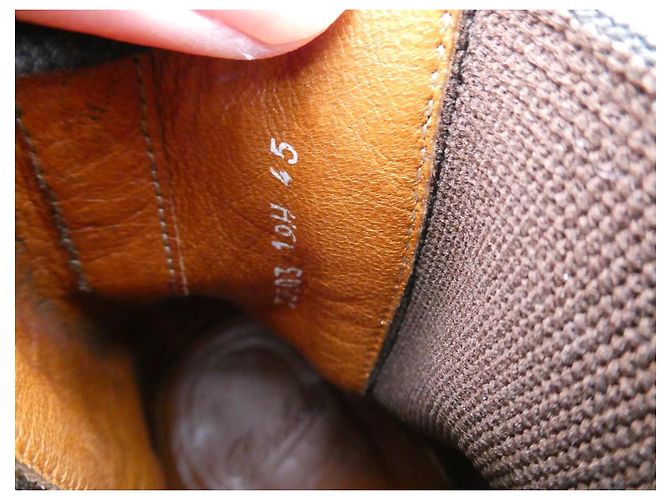 boots élastique paraboot box noir 45 - vue 8