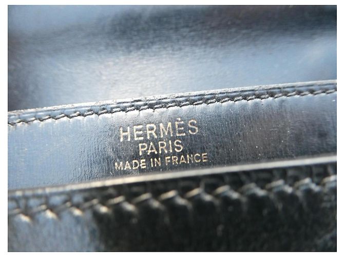vintage Hermès messenger bag Black - view 5