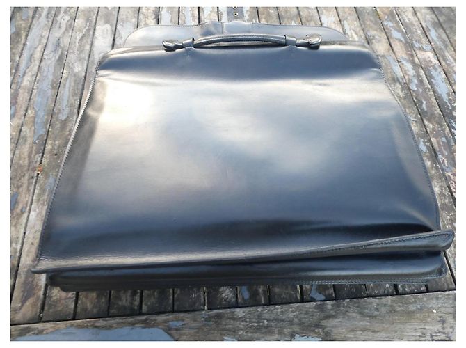 vintage Hermès messenger bag Black - view 9