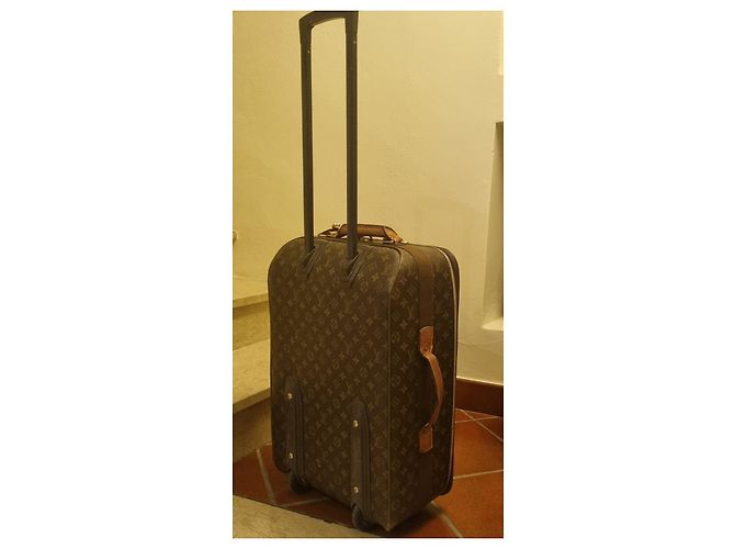 Trolley monogram Louis Vuitton Marrone - vista 2