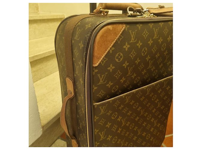 Trolley monogram Louis Vuitton Marrone - vista 4