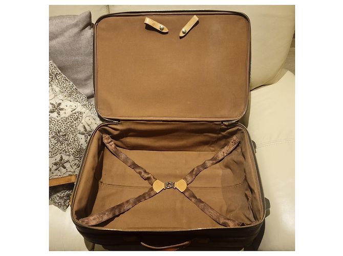 Trolley monogram Louis Vuitton Marrone - vista 5